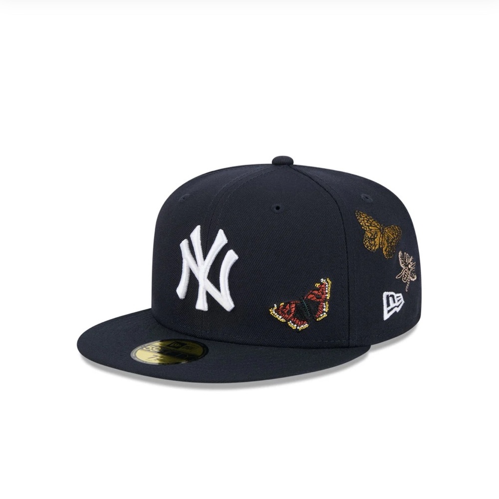 New Era x Felt Butterfly Yankee Cap